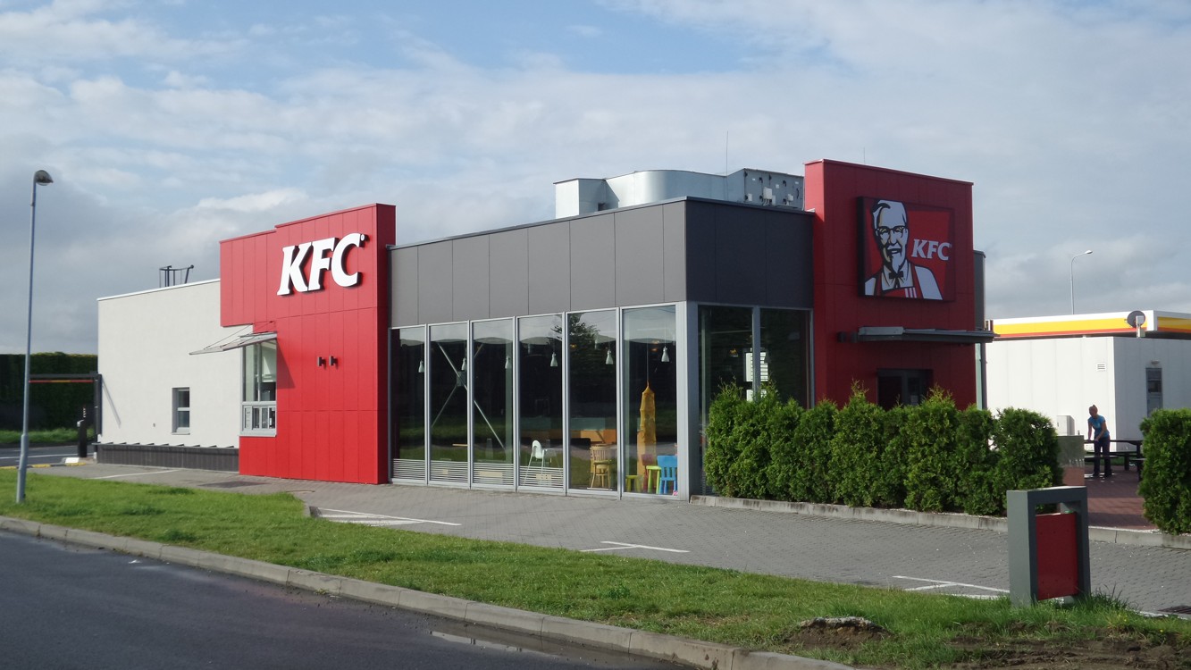 Rekonstrukce restaurace KFC v Antošovicích