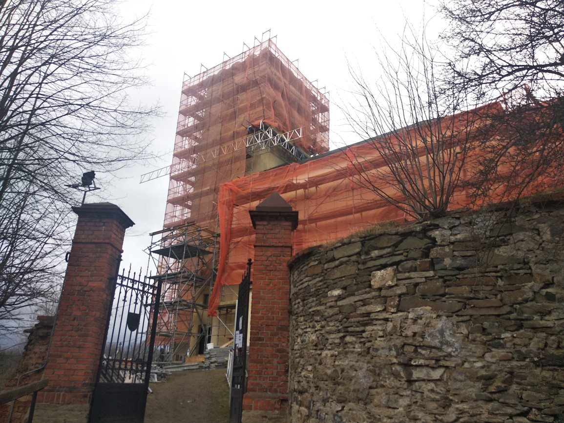 Obnova kostela Fulnek - Jerlochovice